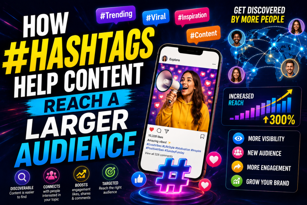 How Hashtags Help Content Reach a Larger Audience