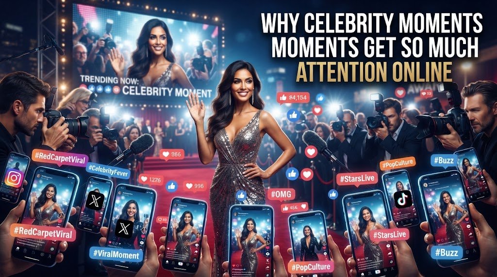 Why Celebrity Moments Get So Much Attention Online
