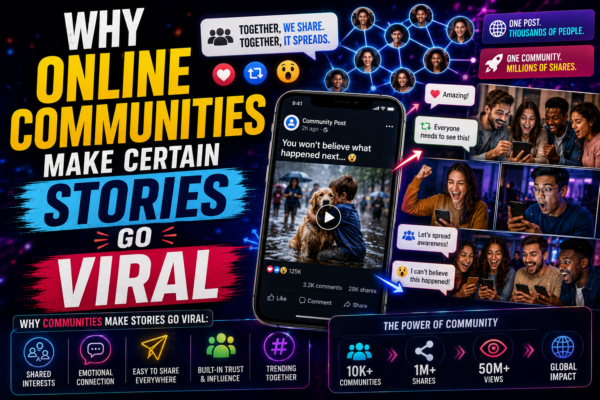 Why Online Communities Make Certain Stories Go Viral