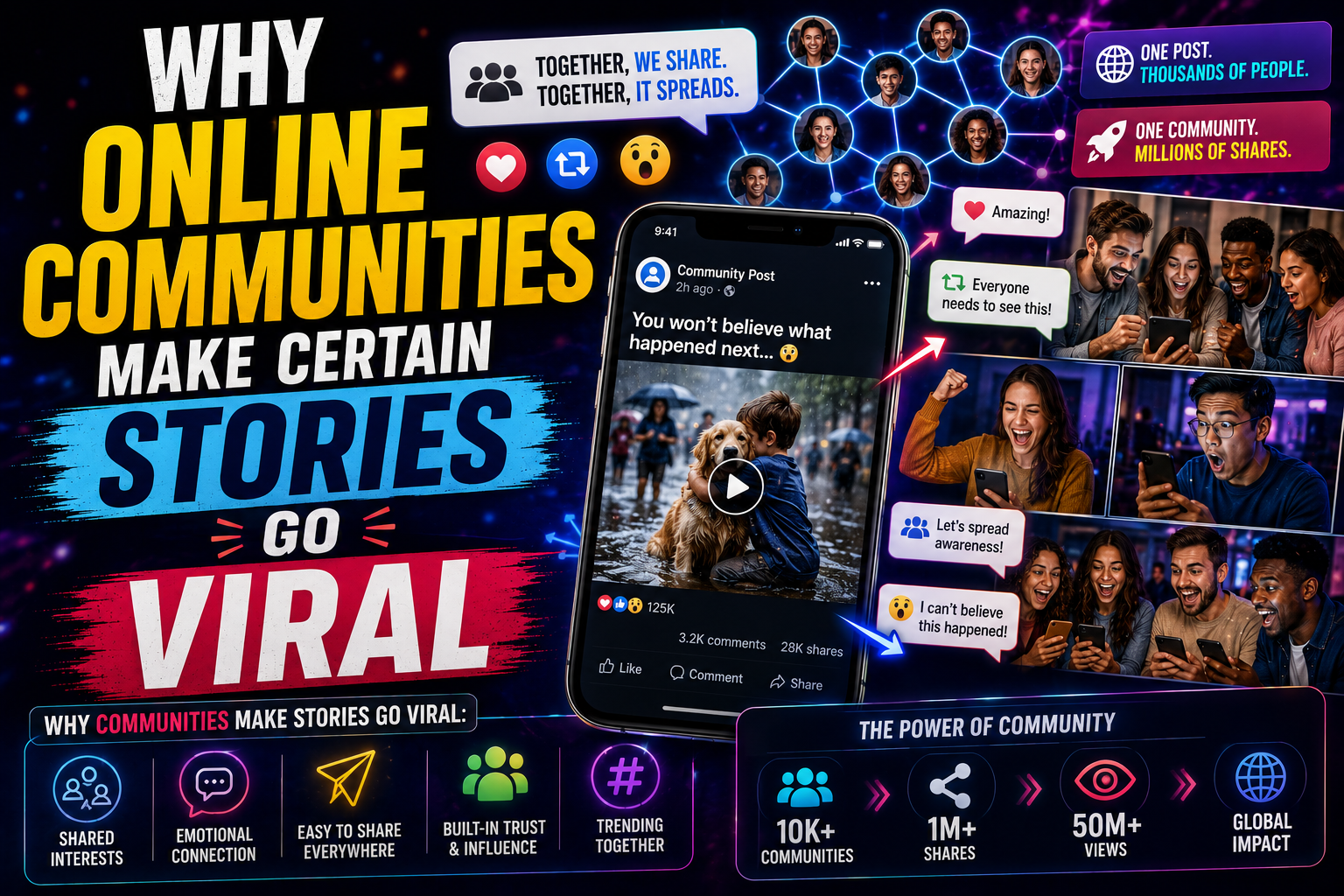 Why Online Communities Make Certain Stories Go Viral